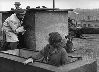 Pracovní fotografie z filmu Němá barikáda